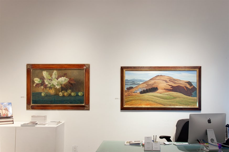 Installation photograph of SUMMER SALON II, 2019 with Meredith Brooks Abbott and Ray Strong