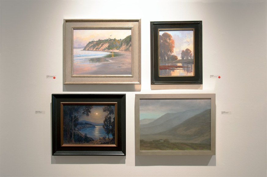 THE OAK GROUP: Icons of Preservation installation photograph with Linda Mutti, Ann Sanders, Thomas Van Stein, and Sarah Vedder