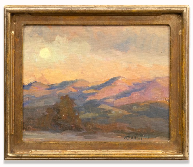 MEREDITH BROOKS ABBOTT , Moon as Sunset, 2022