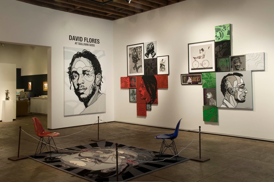 David Flores at Sullivan Goss, 2017