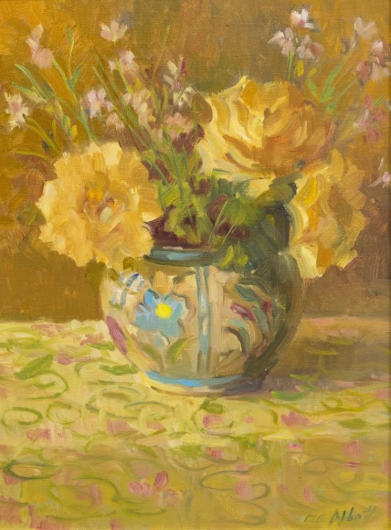 MEREDITH BROOKS ABBOTT , Yellow Roses,