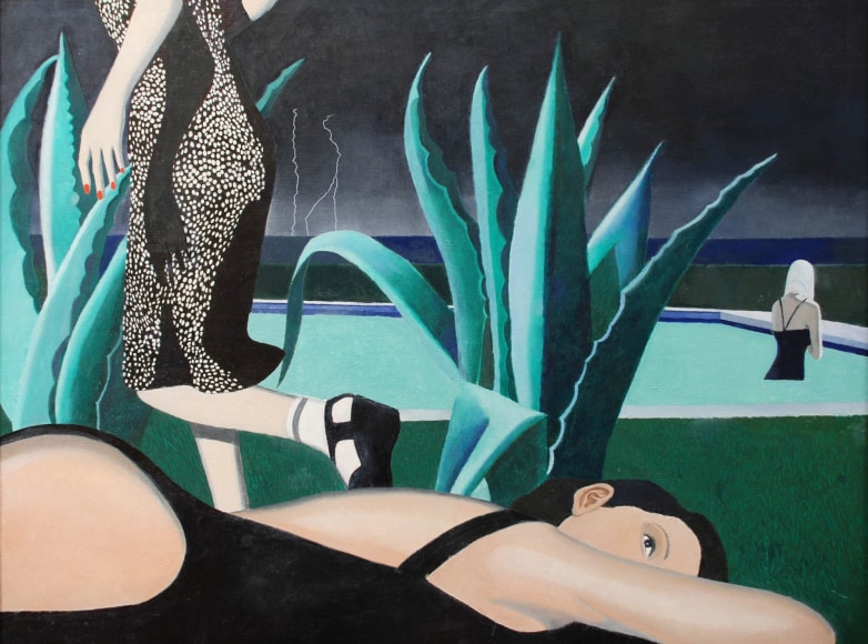 Frank Kirk, Midnight Swim, 2016