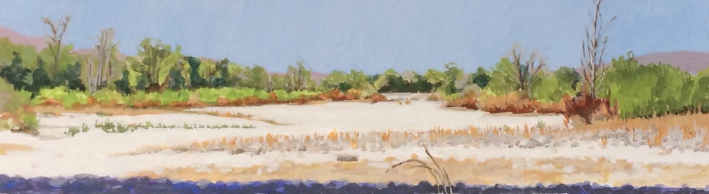 Nina Warner, Dry Riverbed, 2018