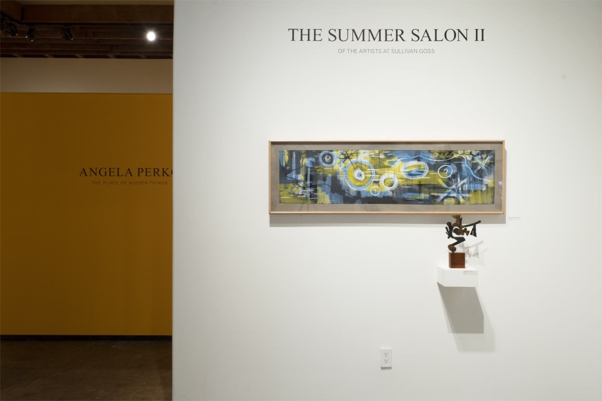 Installation photograph of The Summer Salon II, 2022 with GORDON ONSLOW FORD, and SIDNEY GORDIN