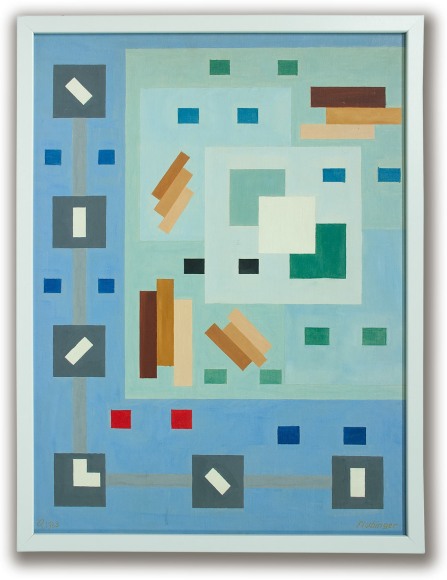 OSKAR FISCHINGER (1900-1967), Abstraction #205, 1963