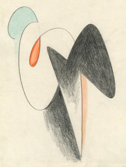 SIDNEY GORDIN (1918-1996), Untitled - Pink, Black, Red, Blue