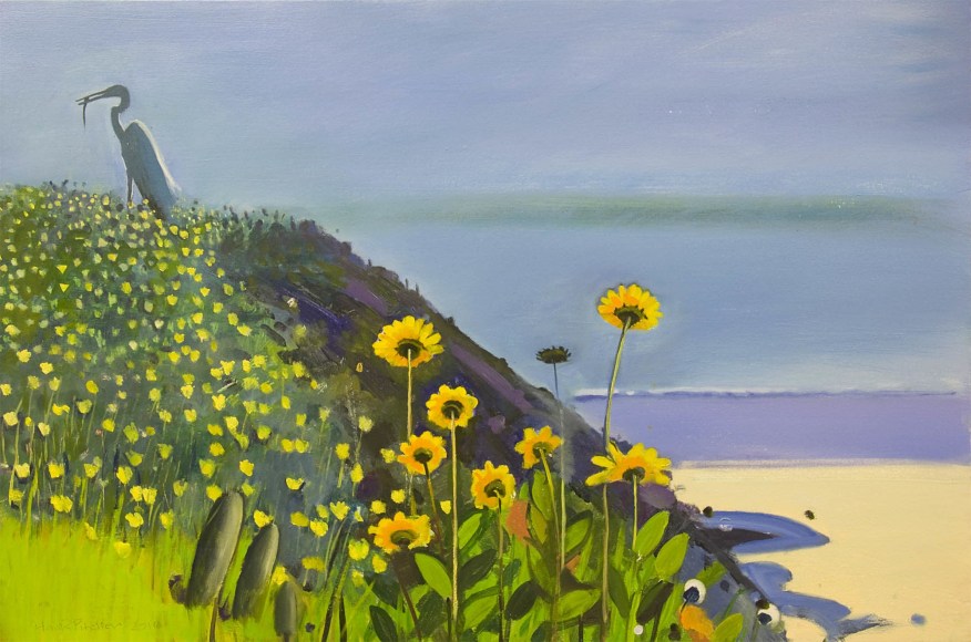 Hank Pitcher, The Lizard &amp; the Egret I (Look Out), 2016