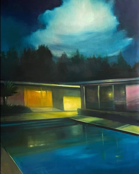 SCOTT YESKEL , His House in Upland, 2022