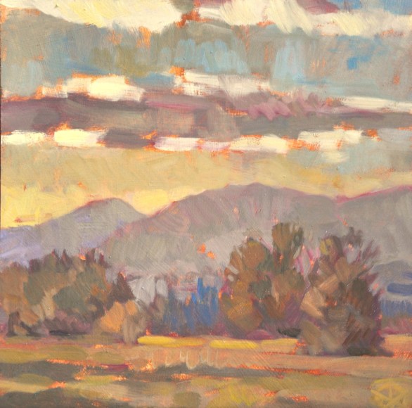 Whitney Brooks Abbott, Retreating Clouds, 2017