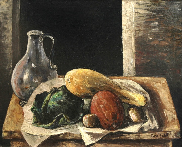 B.J.O. NORDFELDT (1878-1955), Still Life with Squash, 1940