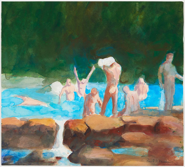 Paul Wonner, Bathers, 2003