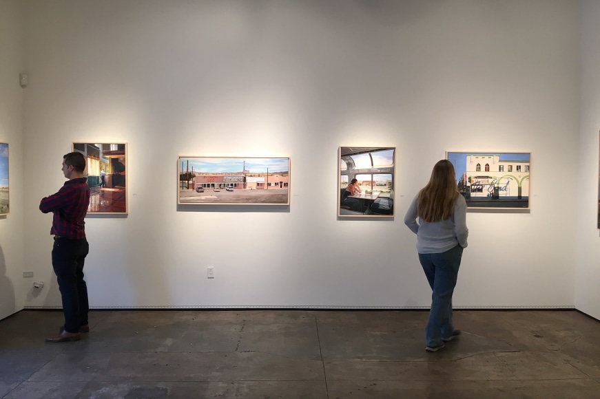 Patricia Chidlaw: Departures installation photograph