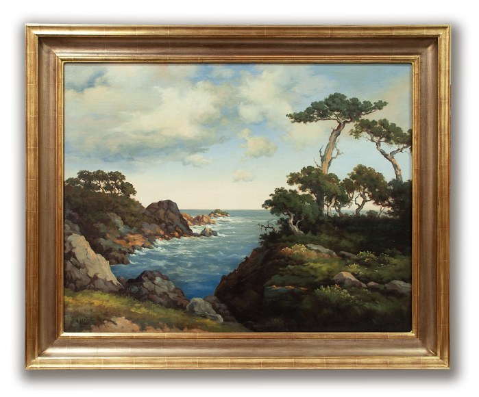 ROBERT WOOD (1889-1979), Off Monterey, c 1941-1948