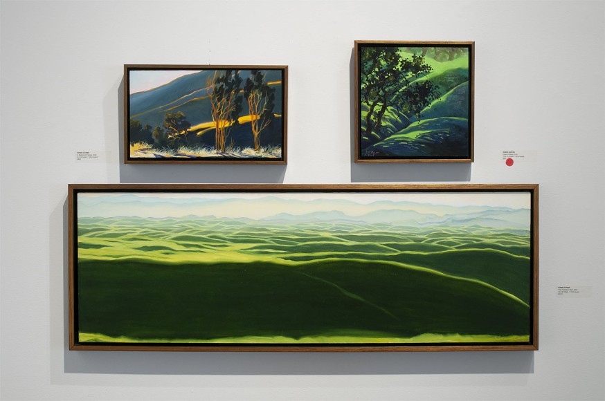 Installation photograph of ROBIN GOWEN: Sight Lines, 2021