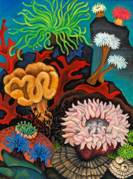 Angela Perko, Sea Anemones, 2017