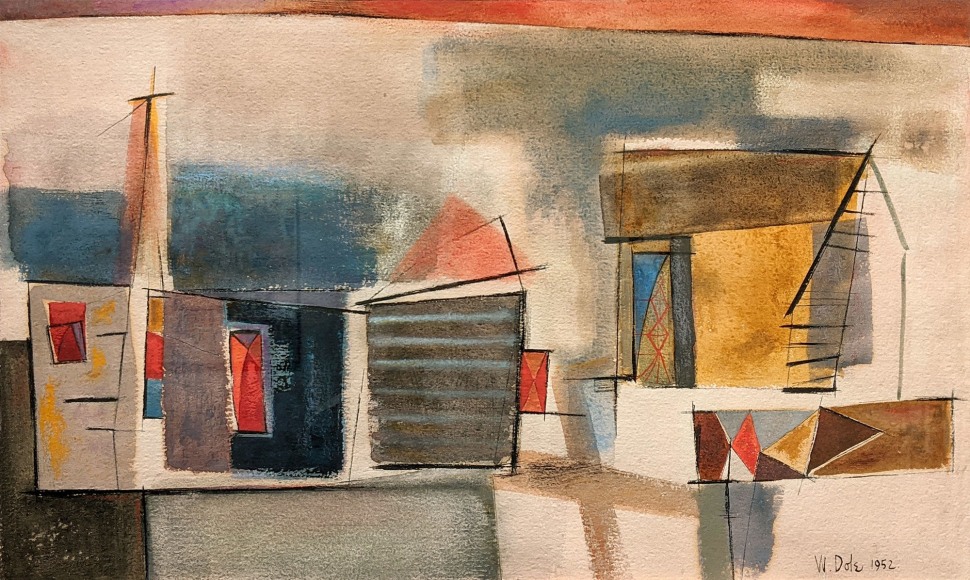 WILLIAM DOLE (1917-1983), Buildings, 1952