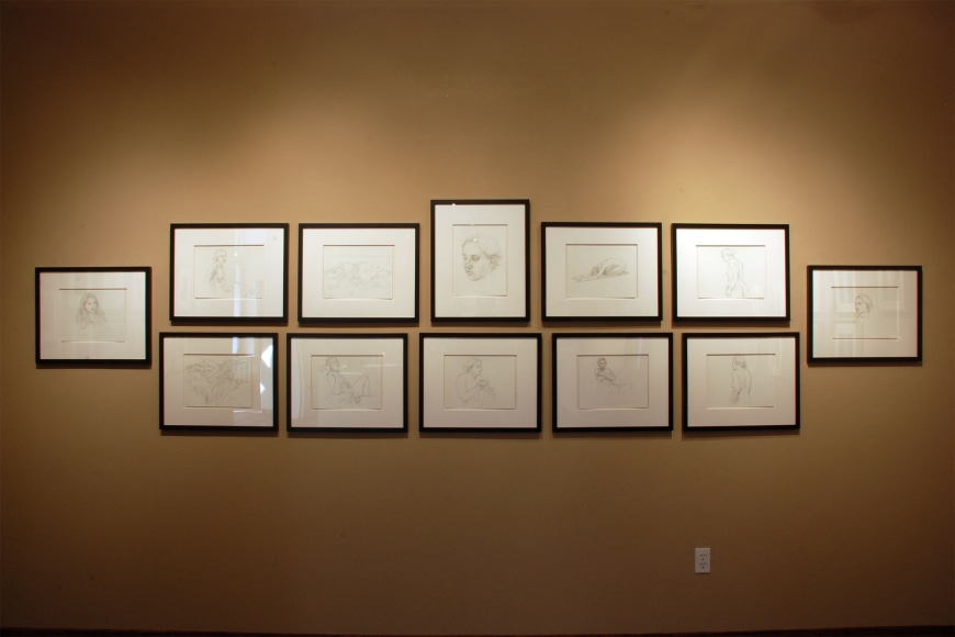 AN EVEN DOZEN installation, John Nava