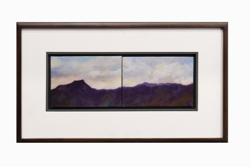 CIEL BERGMAN (1938-2017), Untitled (Landscape Diptych)