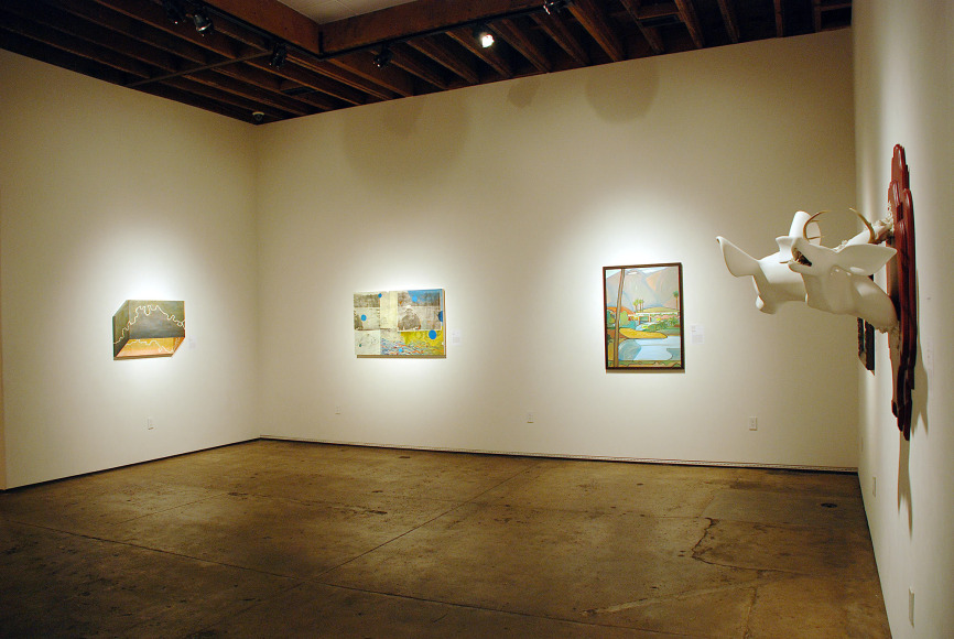 10 UNDER 30, 2013 installation photograph, Clare Little, Amalia Mourad, Erik Berg, Casey Underwood