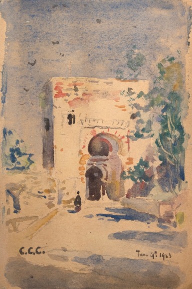COLIN CAMPBELL COOPER (1856-1937), The Gate of Justice, June 9th, 1923