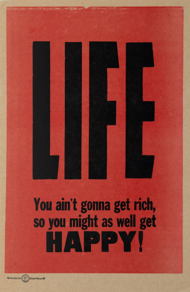 AMOS KENNEDY , Letterpress Print on Brown Board, 2025