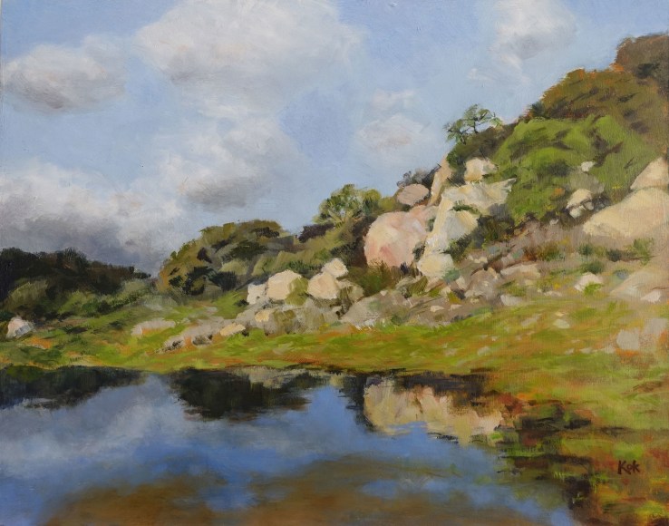 ONNO KOK , Spring Tarn Near Camino Cielo, 2020