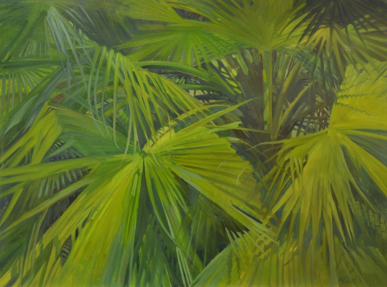 Meredith Brooks Abbott, Palm Fronds, 2016