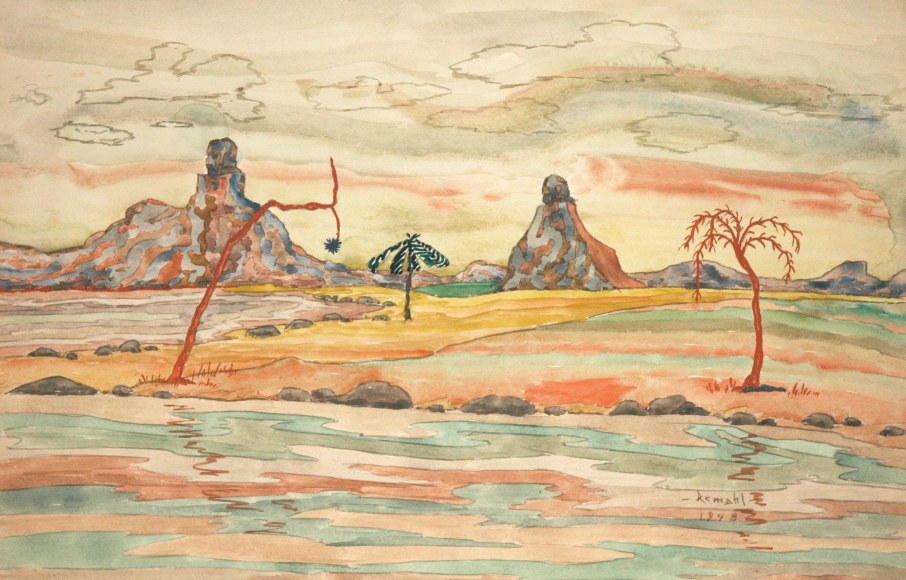 FREDERICK REMAHL (1901-1968), Land of the Unknown, 1948