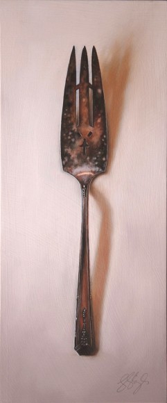 LESLIE LEWIS SIGLER, Silver Fork #60, The Ghost, 2020