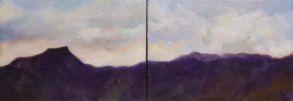 CIEL BERGMAN (1938-2017), Untitled (Landscape Diptych)