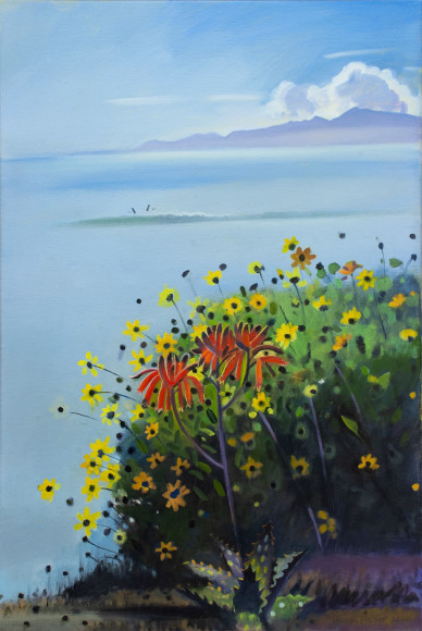 HANK PITCHER, North Point with Aloe 1, 2021