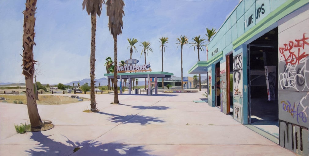 Patricia Chidlaw, Abandoned Water Park: Tune Up, 2017