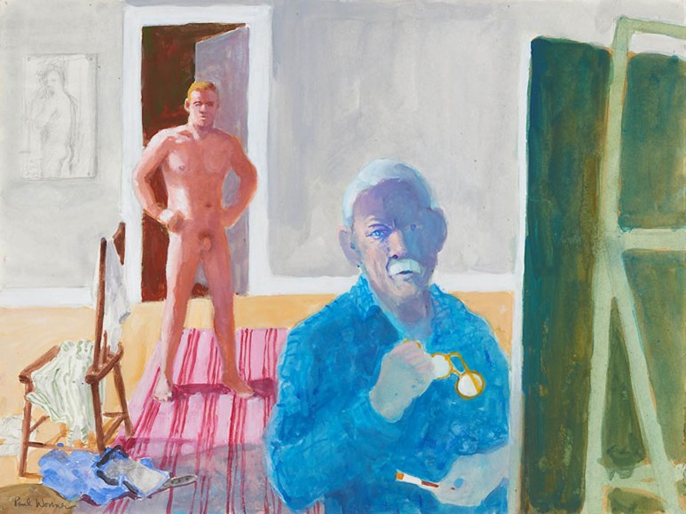 Paul Wonner, Artist and Model,