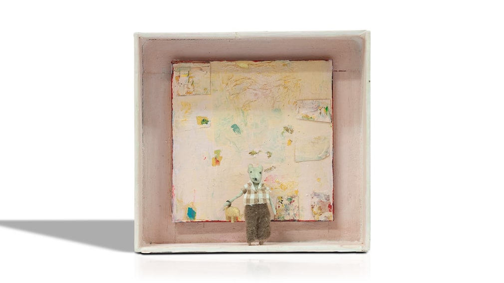 VIRGINIA McCRACKEN, Buddy and His Little Elephant, 2020