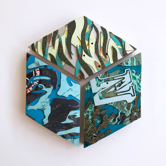 INGA GUZYTE , Rubik's Cube - Neptune, 2018