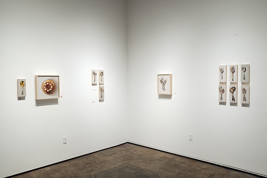 Installation photograph of LESLIE LEWIS SIGLER: Potluck, 2022