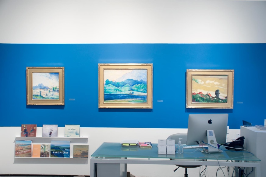 Installation photograph of LEON DABO: En France Encore, 2022