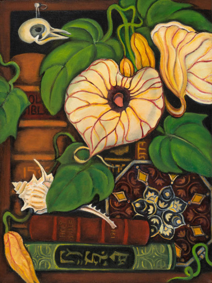 Angela Perko, Dove Skull and Henbane, 2017