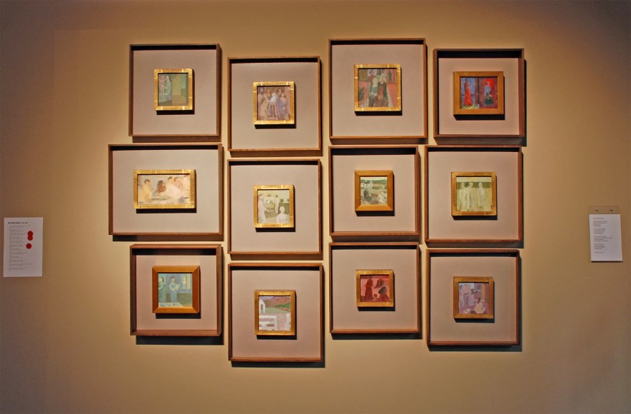 AN EVEN DOZEN installation, Richard Haines