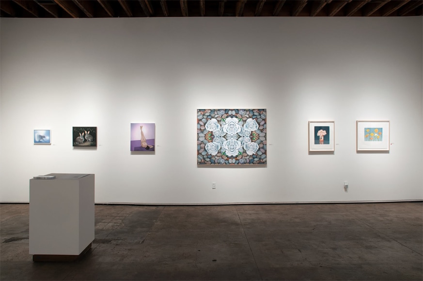 Installation photograph of REAL WOMEN: Realist Art by American Women, Susan McDonnell, Laura Krifka, Dorothy Churchill-Johnson, Beth Van Hoesen