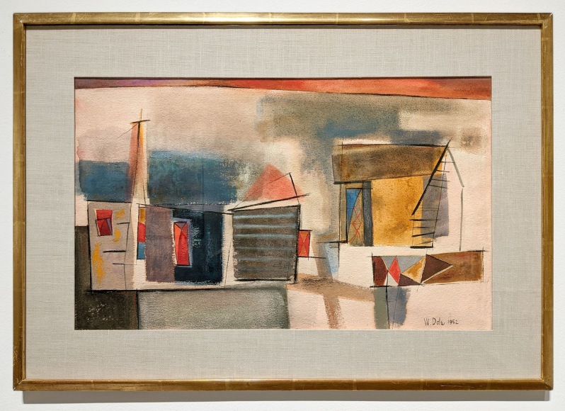 WILLIAM DOLE (1917-1983), Buildings, 1952