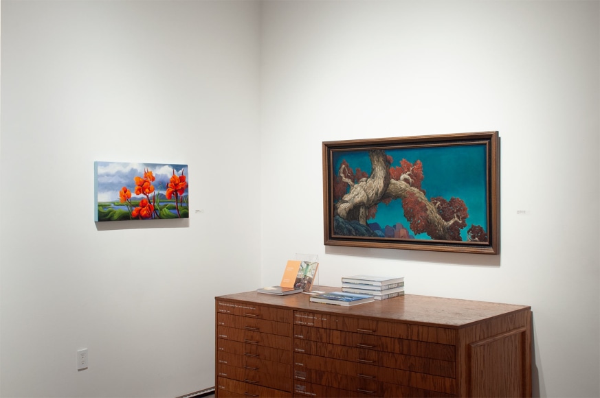 Installation photograph of The Summer Salon, 2020, Phoebe Brunner, Alexis Many