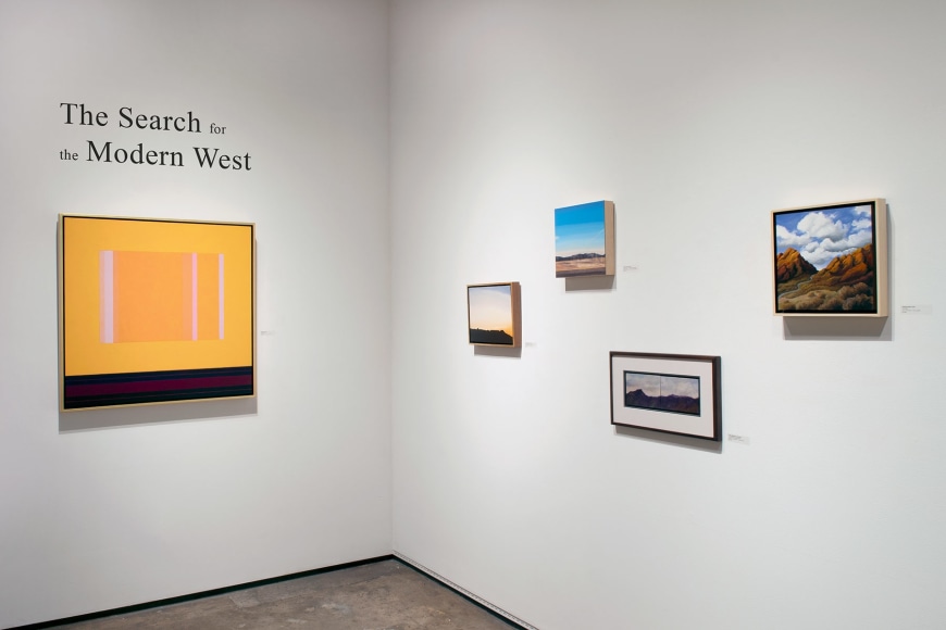 The Search for The Modern West Installation Views
