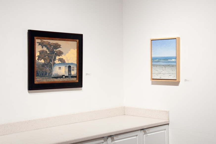 Installation photograph of The Winter Salon II, 2019 with John Nava and Jon Francis