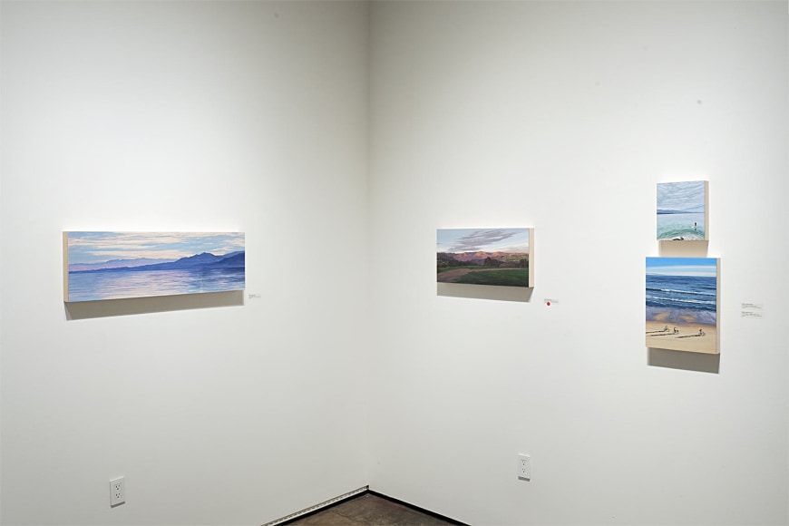 Installation photograph of MARY-AUSTIN KLEIN: Airlight, 2022