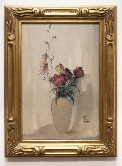 LEON DABO (1864-1960) , Vase Blanc, 1937