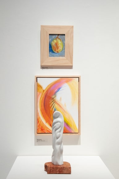 100 GRAND 2019 installation shot with Deborah Veldkamp, Pamela Benham, Kerrie Methner