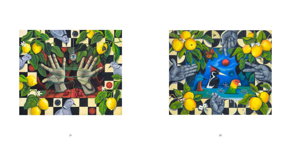 Pages 21 and 22 of ANGELA PERKO: The Place of Hidden Things