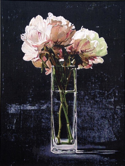 JOHN NAVA , Dark Peonies 2, 2022
