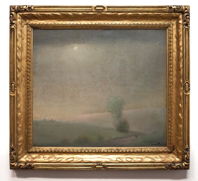 LEON DABO (1864-1960) , Sun and Mist, New Milford (AKA Moonlight at New Milford), c. 1905
